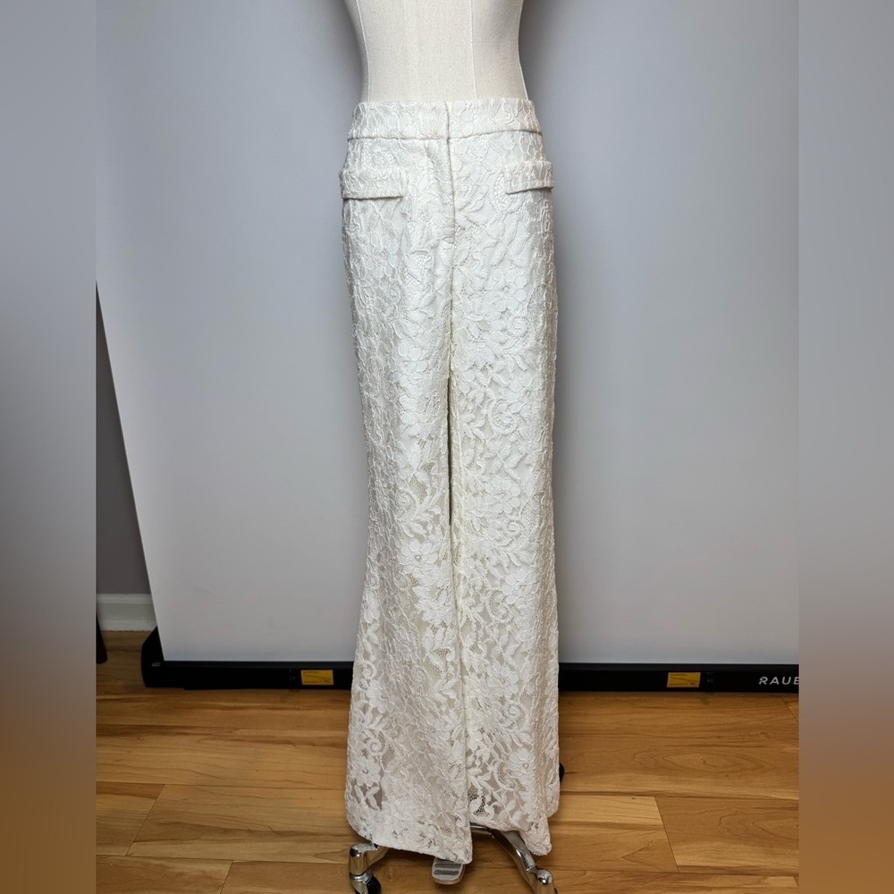Alexis Ivory Lace Two-Piece Pant Suit – Size M - Picture 10 of 16